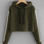 Women's Fleece Side Stripe Sweatshirt