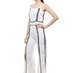 Women's Rayon Stripe Jumpsuit