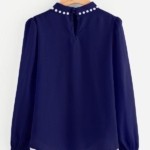 Women's Crepe Solid Top