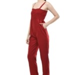 Women's Rayon Solid Jumpsuit