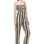 Women's Rayon Stripe Jumpsuit