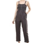 Women's Rayon Solid Jumpsuit