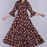 Women Rayon Printed Gowns