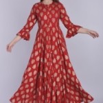 Women Rayon Printed Gowns